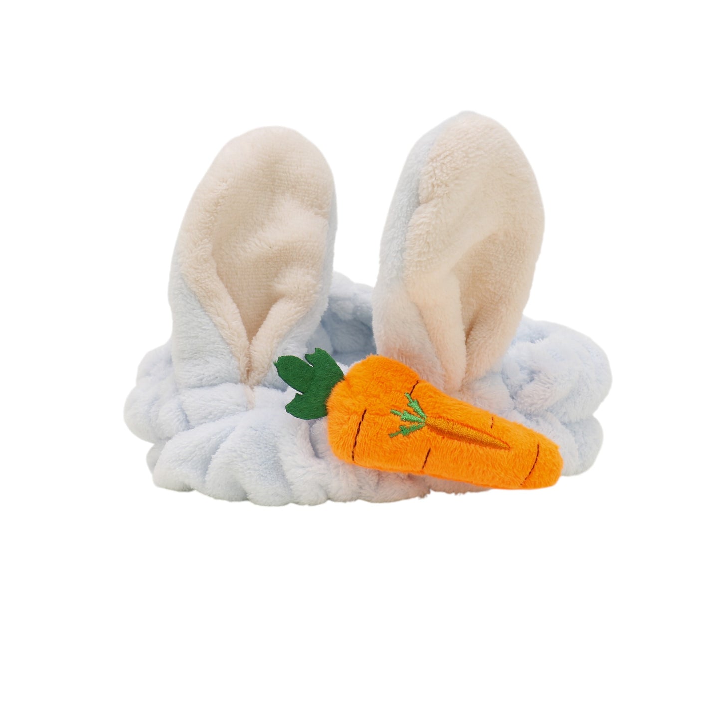 Cute Bunny Ear Carrot Spa Headwrap HW3314-62. (12PC)