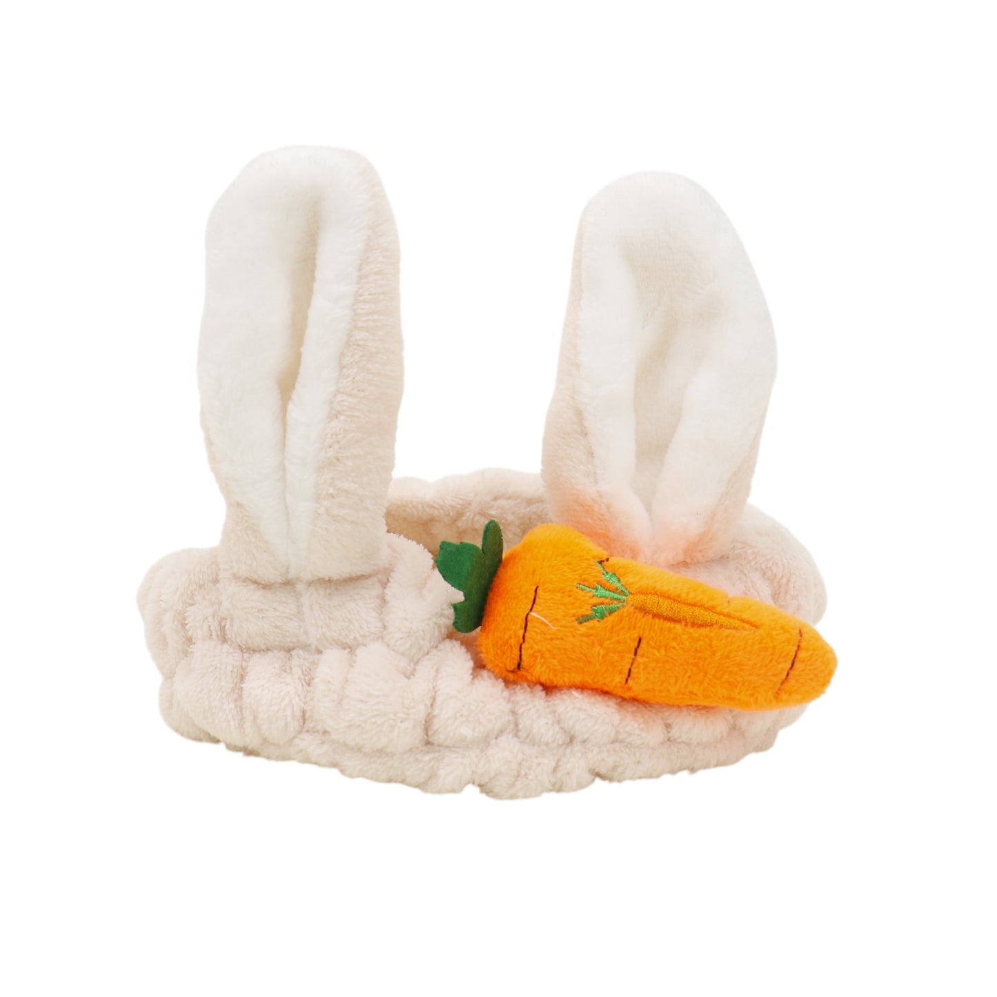 Cute Bunny Ear Carrot Spa Headwrap HW3314-62. (12PC)