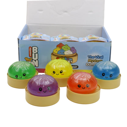 Glitter Jiggly Bun Squishy Dumpling SS417-10 (12PC)