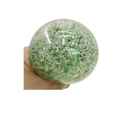 Glitter Squishy Dumpling Filled With Beads Toy SS417-3(12PC)