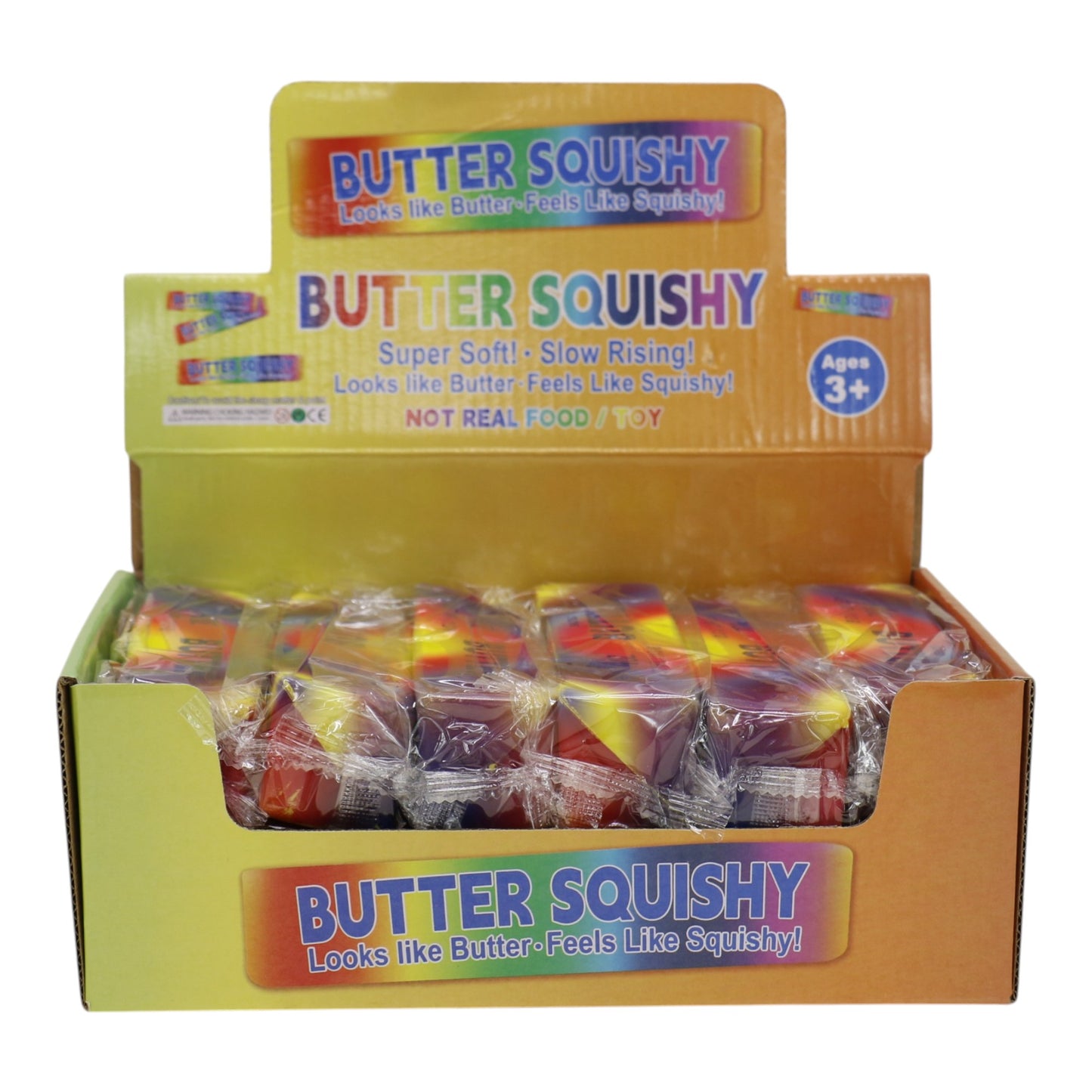 Rainbow Colors Squishy Butter TR6422-19 (12PC)
