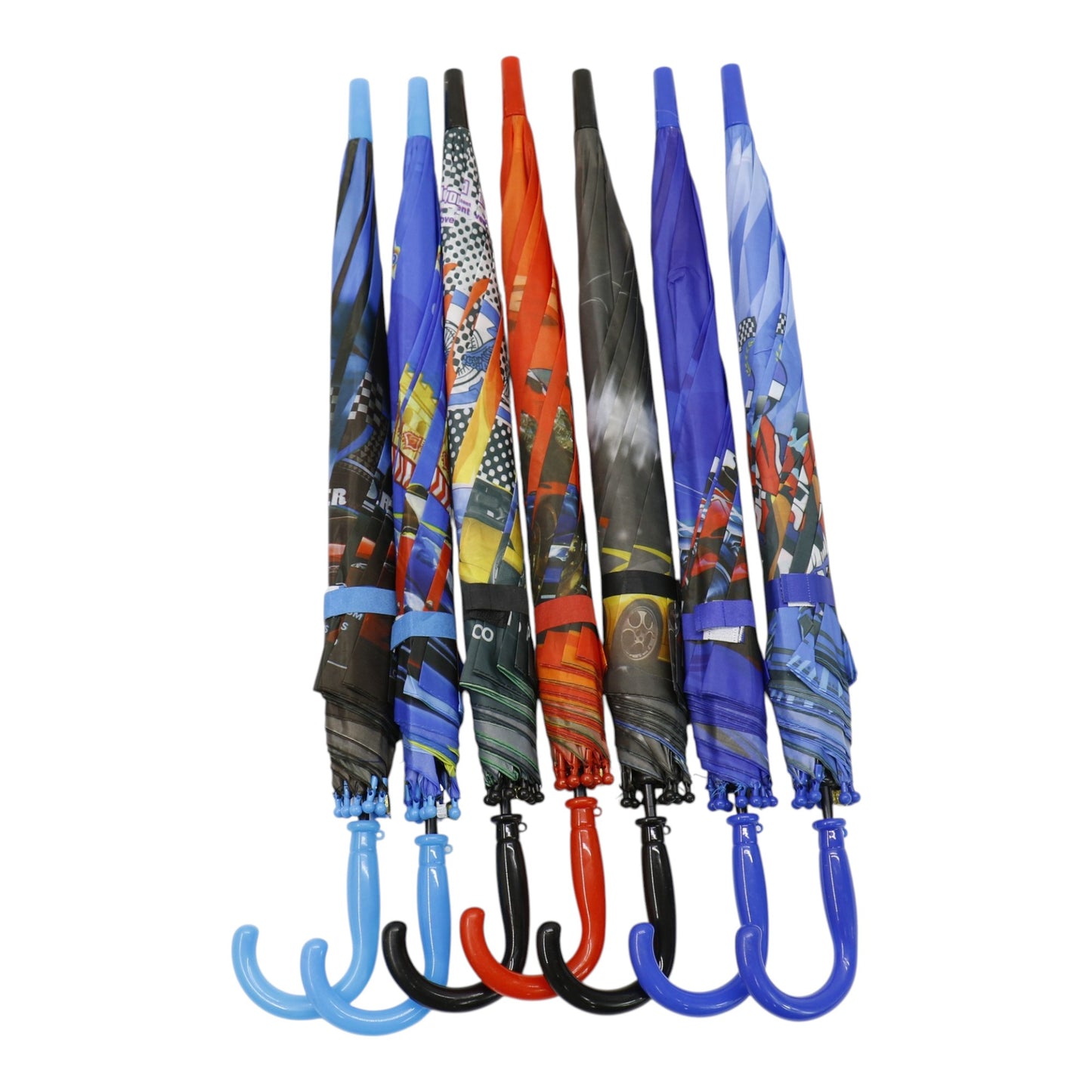 Kids Racing Car Auto Open Fold Umbrella UM3263 (12pc)