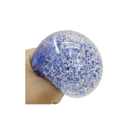 Glitter Squishy Dumpling Filled With Beads Toy SS417-3(12PC)