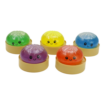 Glitter Jiggly Bun Squishy Dumpling SS417-10 (12PC)