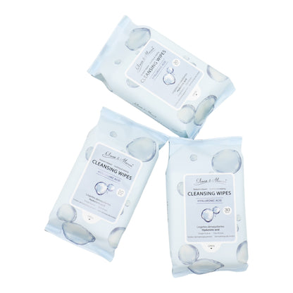 Hyaluronic Acid Cleansing Makeup Remover Wipes MIT012 (6PK)
