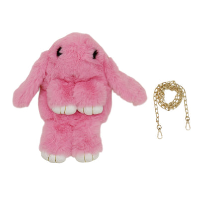 Pom Pom Bunny Crossbody Bag BG922 (3pc)
