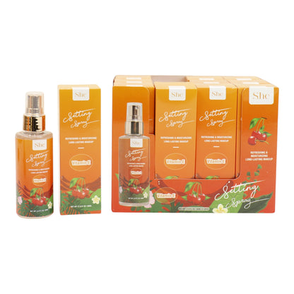 S. he Vitamin E Makeup Setting Spray SP1023 (12 Bottles)