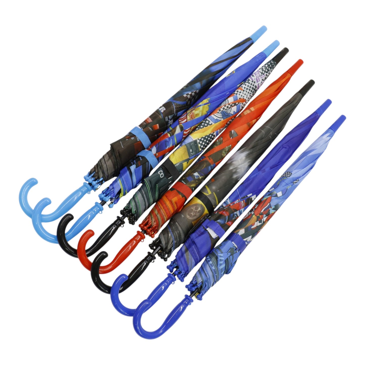 Kids Racing Car Auto Open Fold Umbrella UM3263 (12pc)