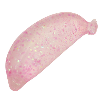 Glitter Maltose Sugar Banana Squishy Toy JT6603-18 (12PC)