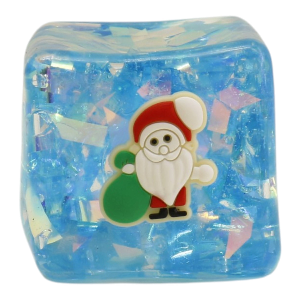 Hologram Christmas Cube Squishy Toy JT6820-18 (12PC)