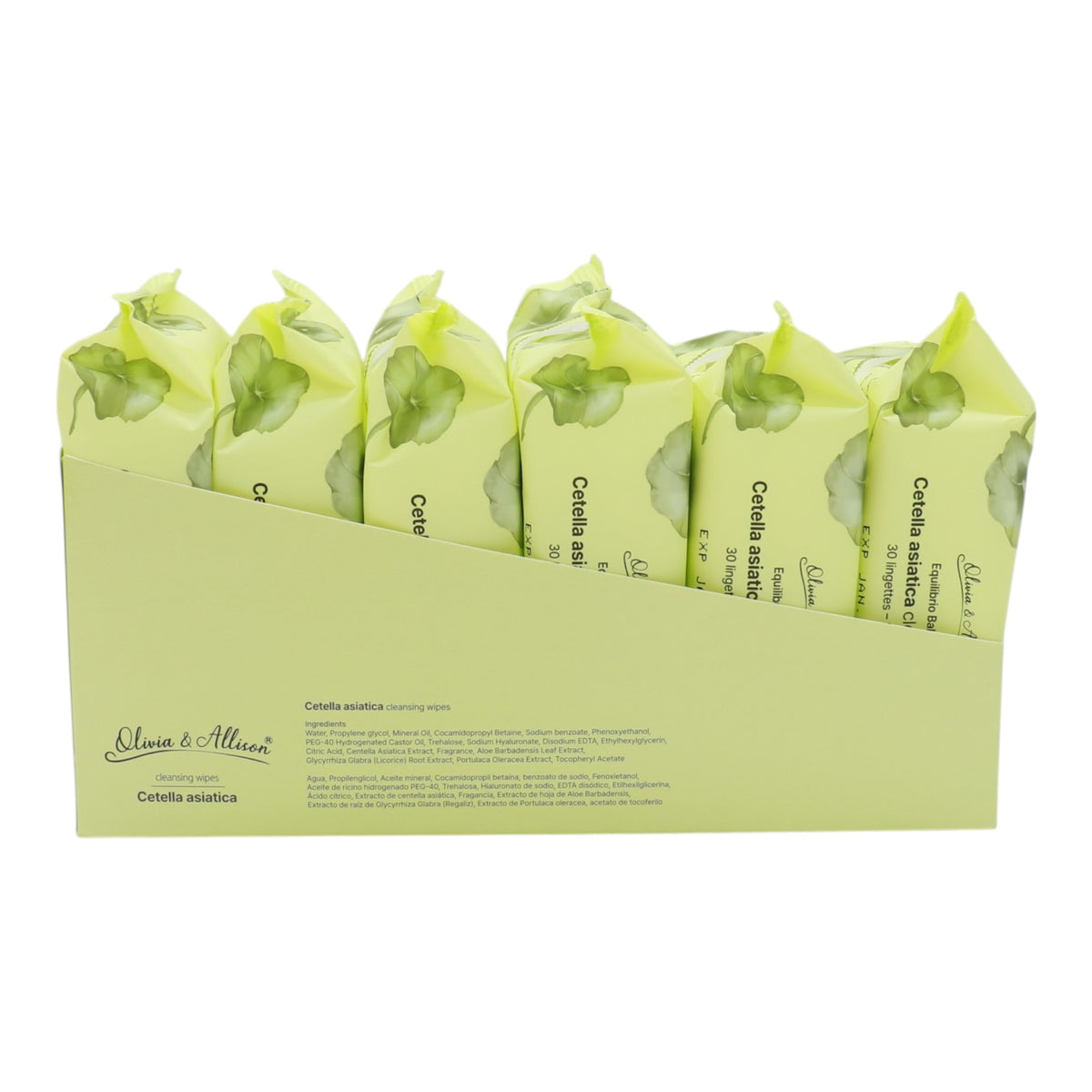 Cetella Asiatica Cleansing Makeup Remover Wipes MIT013 (6PK)