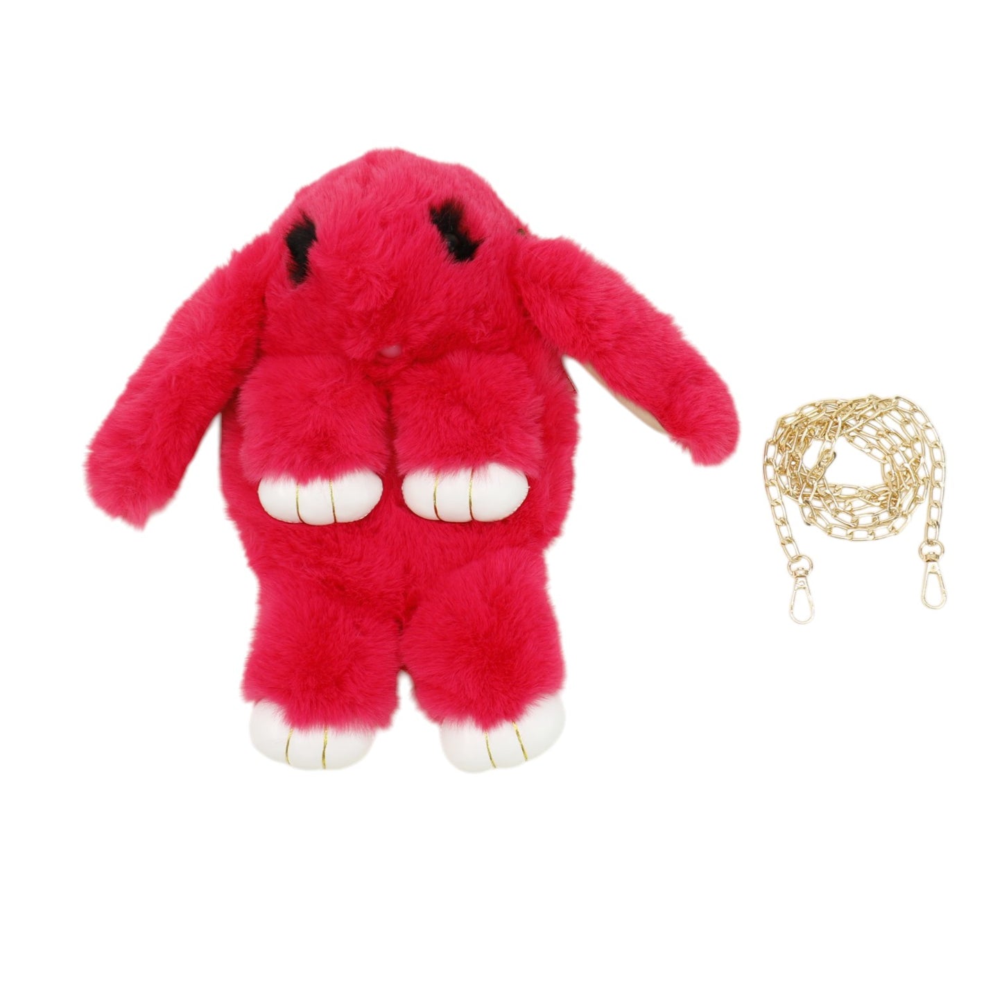 Pom Pom Bunny Crossbody Bag BG922 (3pc)