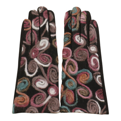 Women's Embroidery Texting Gloves GL6830-3 (12PAIR)