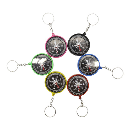 Compass Keyring Mini Compass JK5910-9 (12PC)