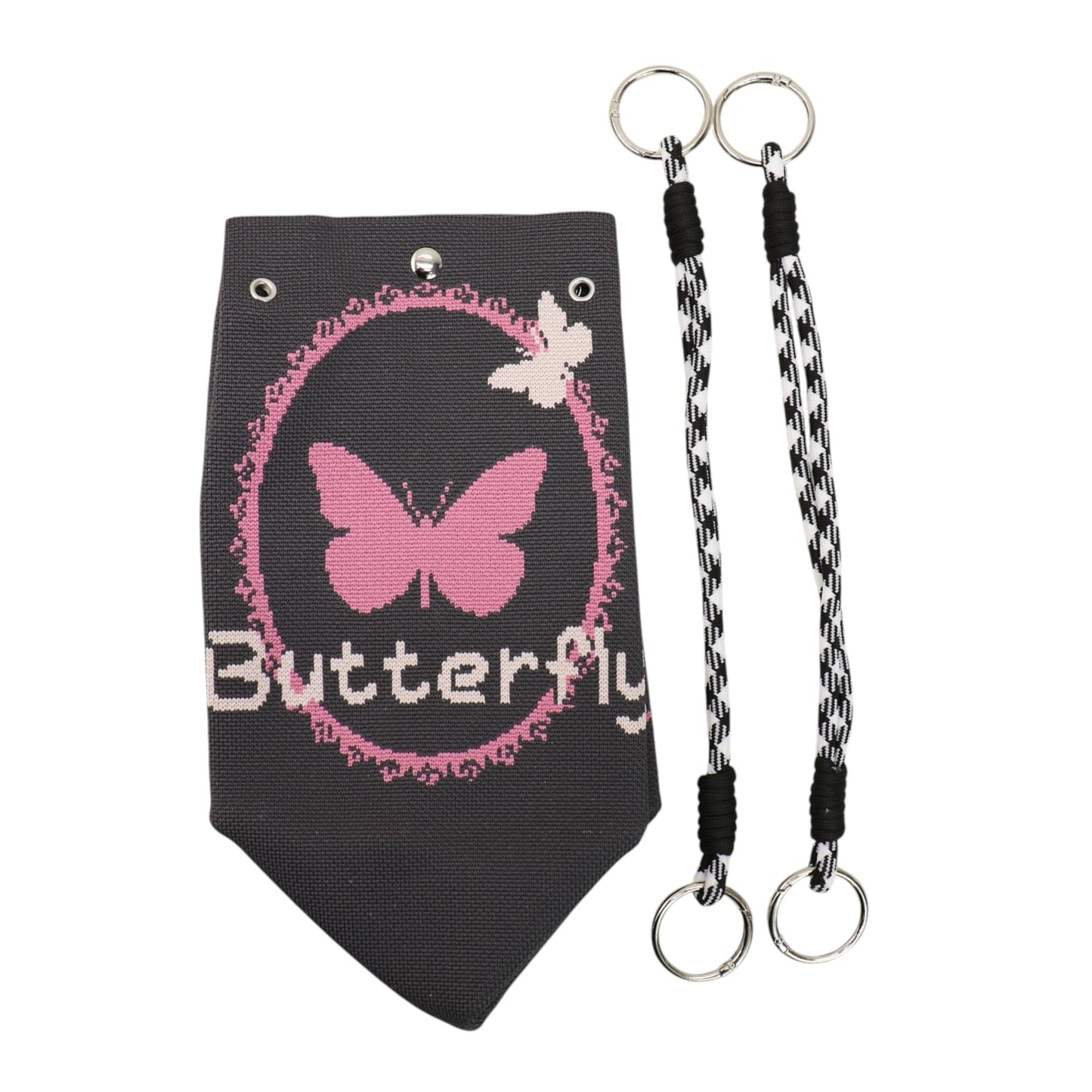 Butterfly Pattern Knitted Tote Bag SS51116-39..(3PC)
