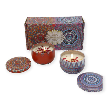 Bohemia 2pcs Fragrance Scented Candle SS51113-13 (3Pack)