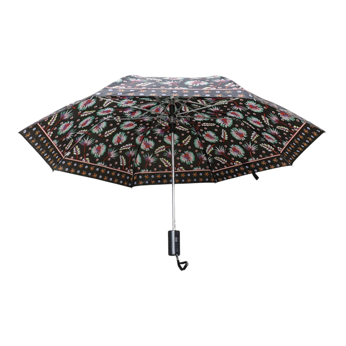 Multicolor Printed Auto 2 Fold Umbrella for Women & Men UM5116 (12pc)