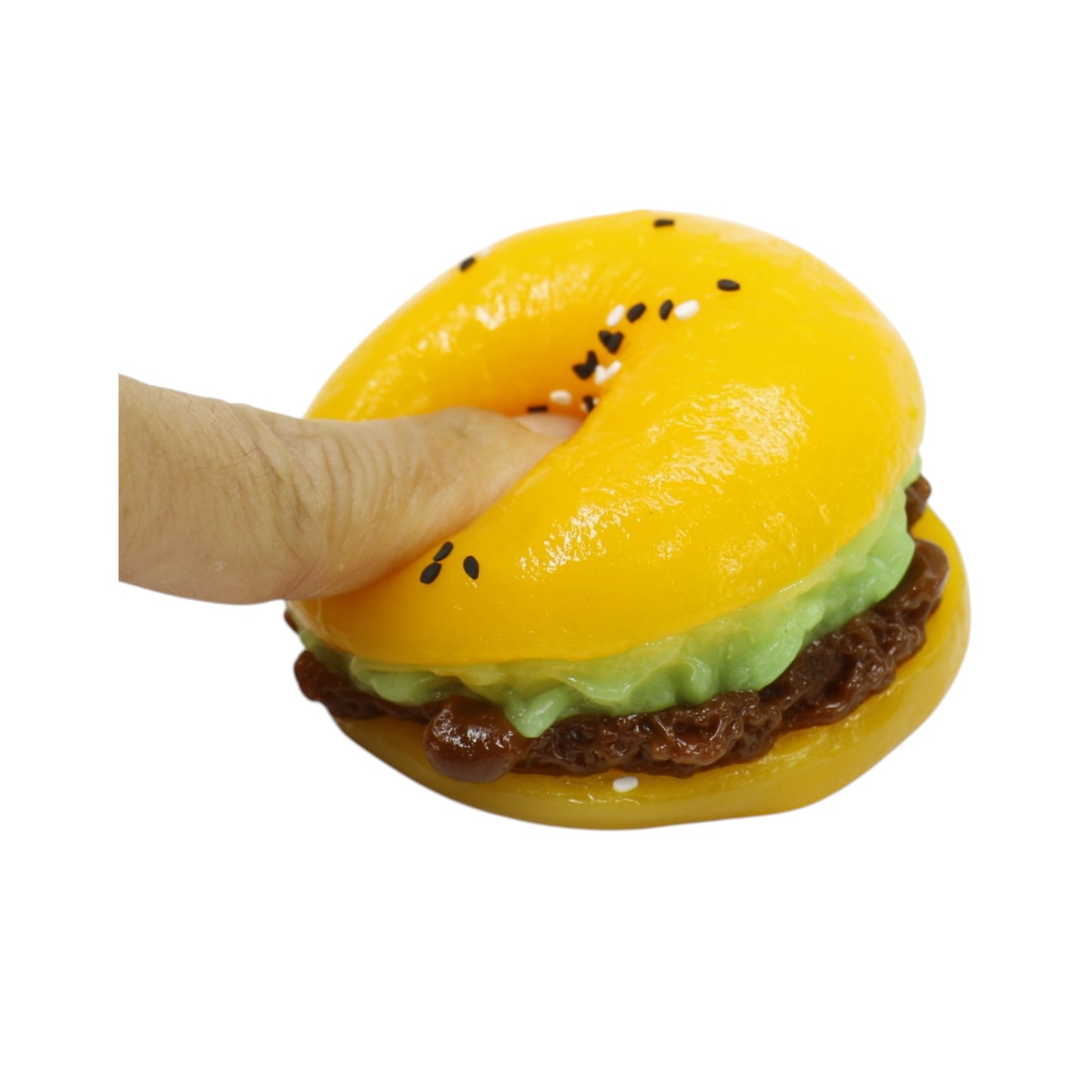 Silicon Burger Set Squishy Toy JT6610-9 (20PC)