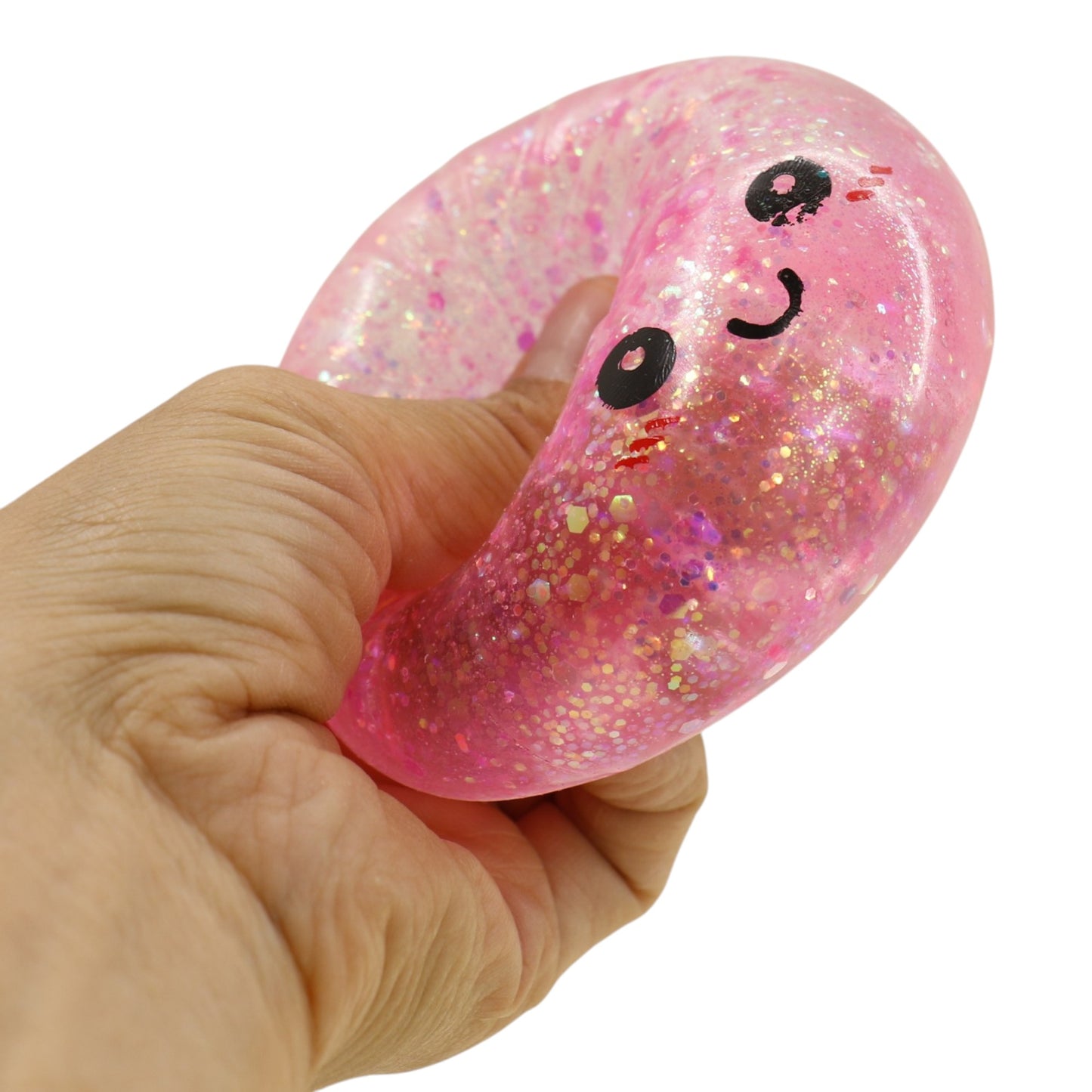 Glitter Maltose Sugar Squishy Dumpling Toy TR6517-1 (12PC)