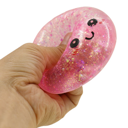 Glitter Maltose Sugar Squishy Dumpling Toy TR6517-1 (12PC)