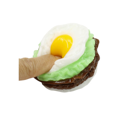 Silicon Burger Set Squishy Toy JT6610-9 (20PC)