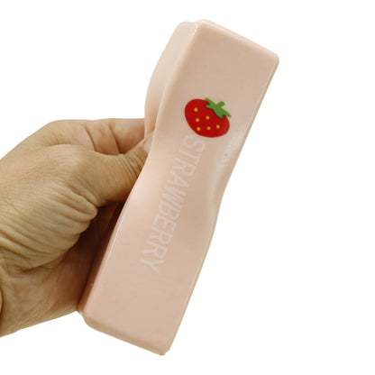 Pink Strawberry Butter Soft Slow Rising Foam Squishy JT6506-30 (12PC)