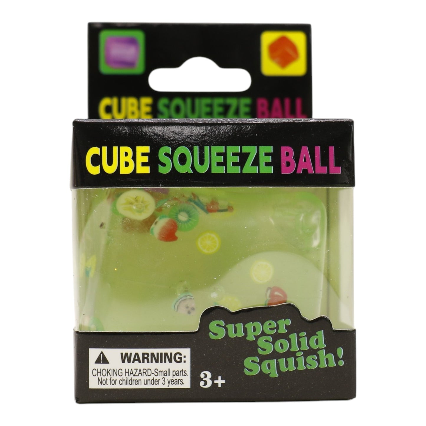 Colorful Cube Squishy Toy SQ6509-1 (12PC)