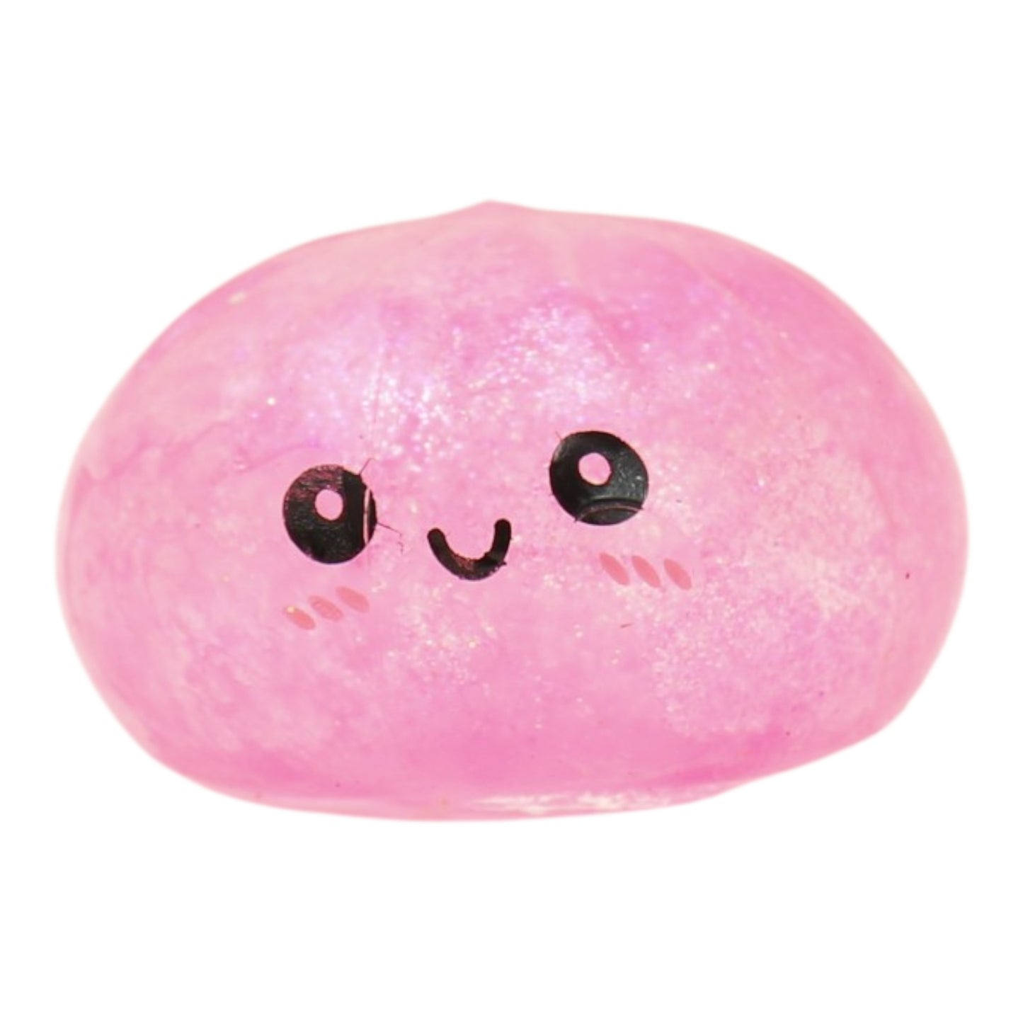 Mini Sugar Glittered Squishy Dumpling With Steamer SQ6606-6 (24PC)