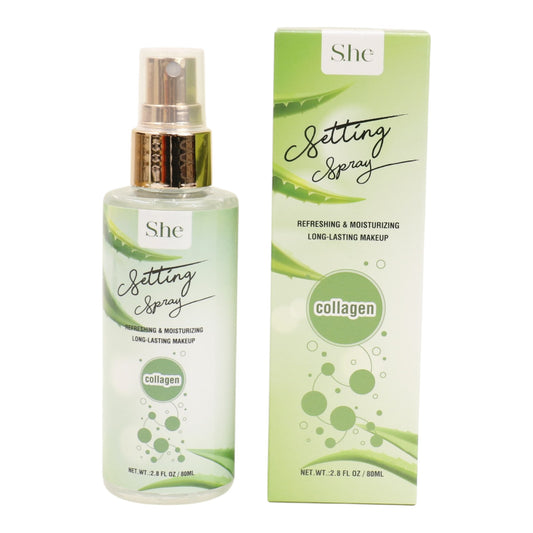 S. he Collagen Makeup Setting Spray SP1024 (12 Bottles)