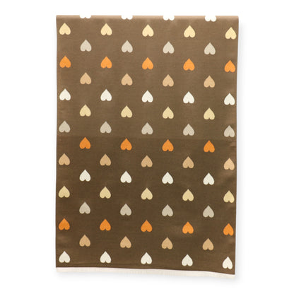 Cashmere Feel Winter Reversible Heart Patten Scarves SCF5111-9 (12PC)