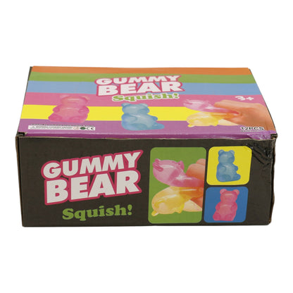 Gummy Bear Clear Colorful Squishy TY6327-18 (12PC)