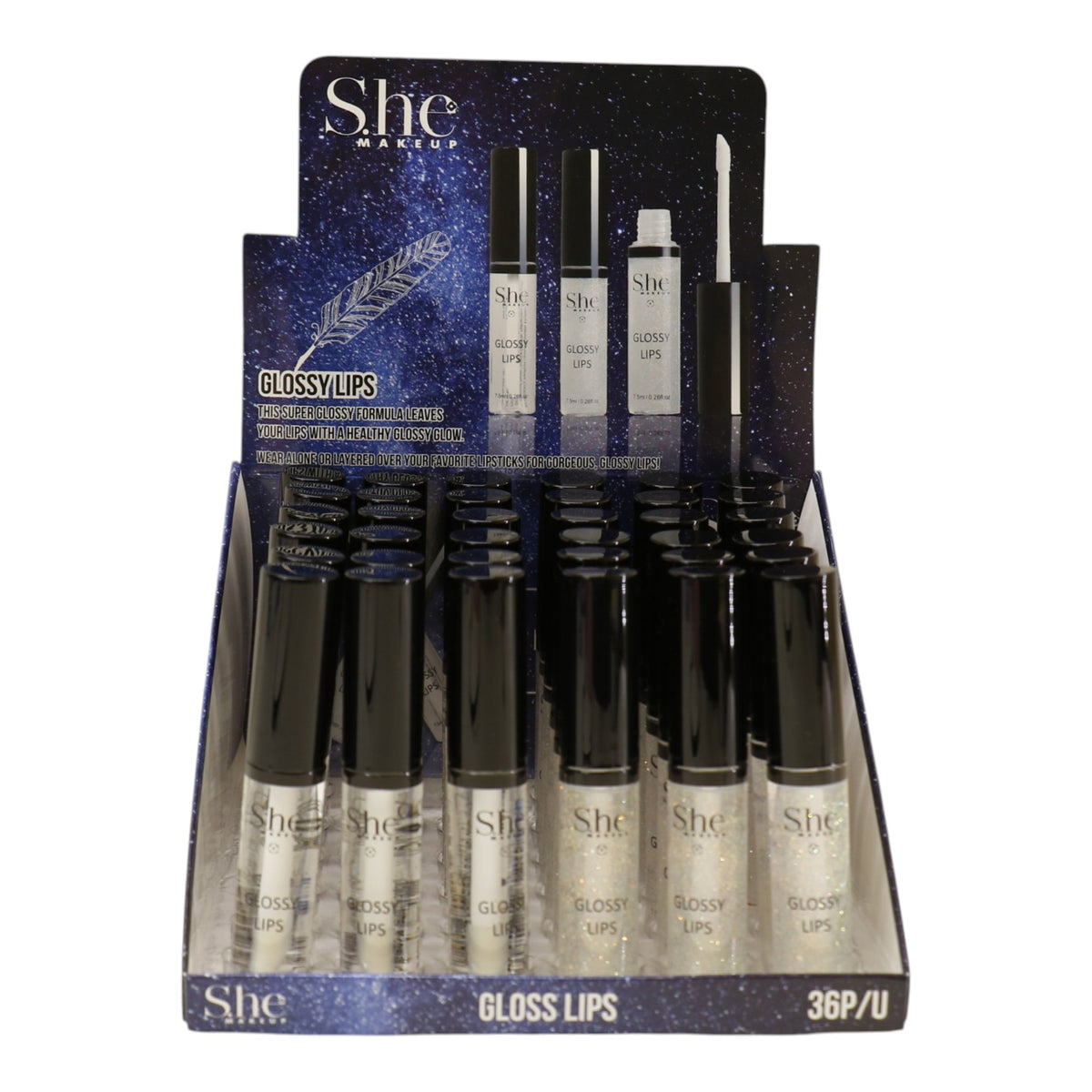 S. he Glossy Lip LG05 (36PC)