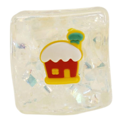 Hologram Christmas Cube Squishy Toy JT6820-18 (12PC)