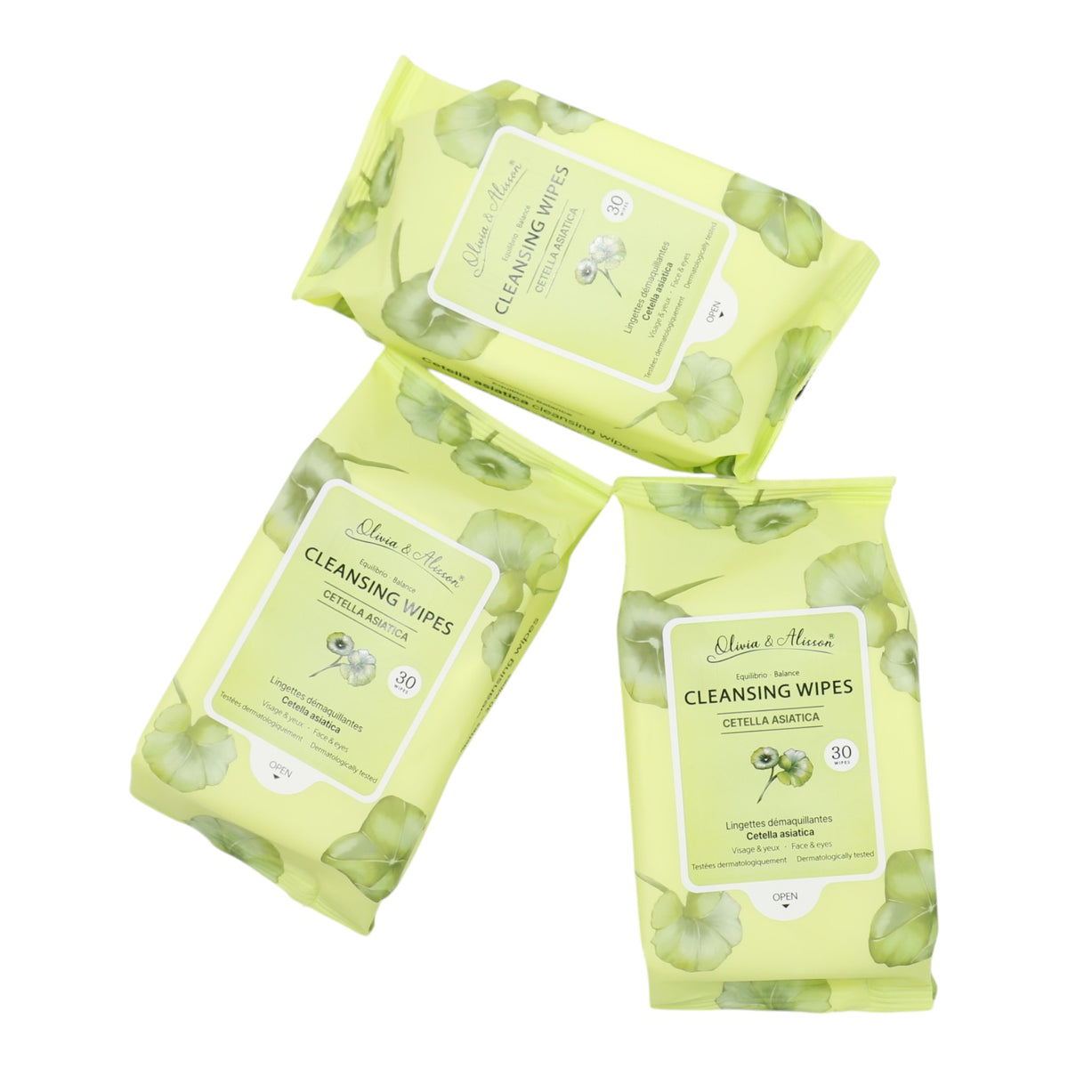 Cetella Asiatica Cleansing Makeup Remover Wipes MIT013 (6PK)