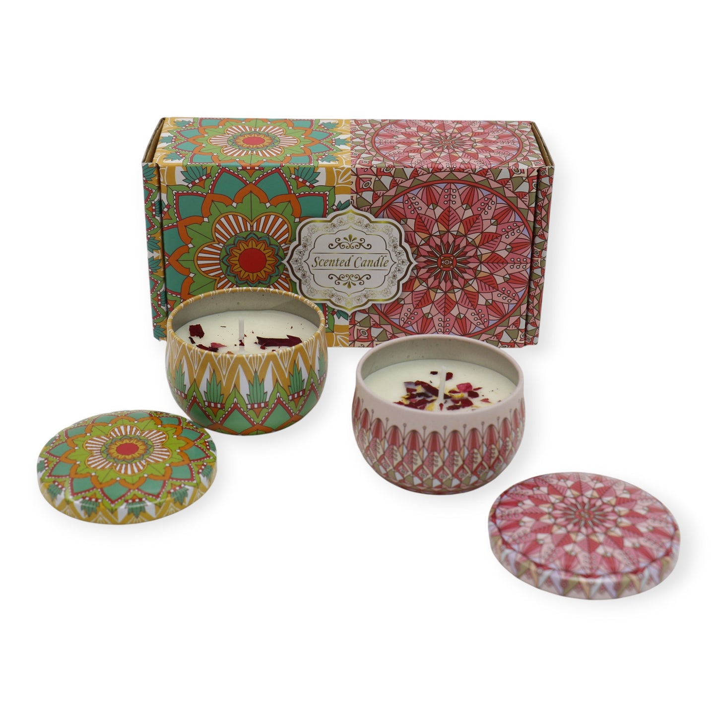 Bohemia 2pcs Fragrance Scented Candle SS51113-14 (3Pack)