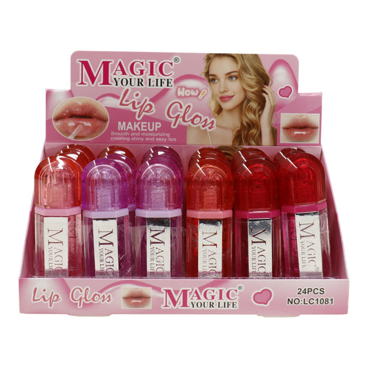 Magic Your Life Lip Gloss LC1081. (24PC)