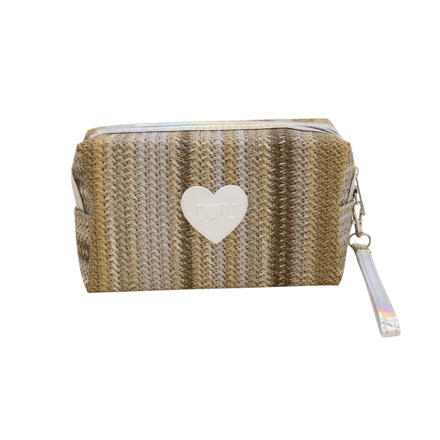 Heart IOU Printing Makeup Pouch JB51217-37. (12PC)