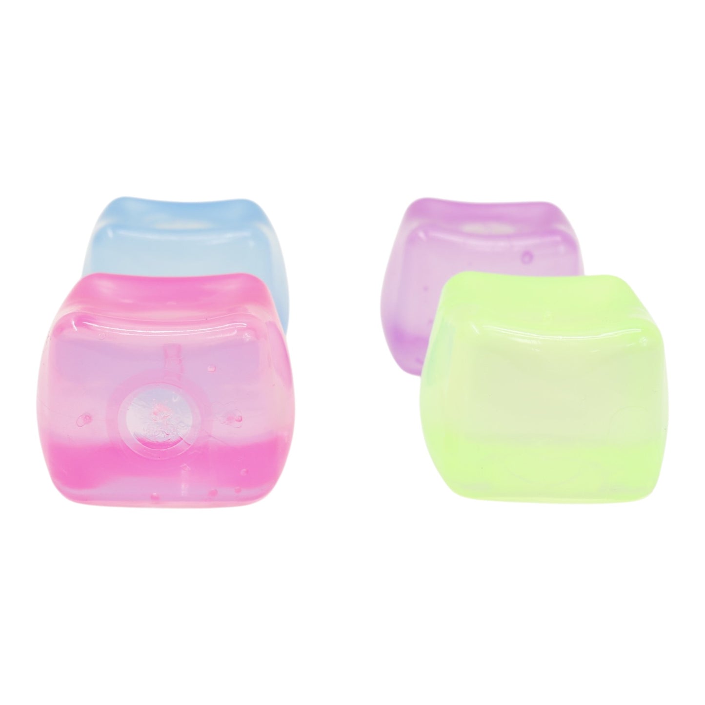 Clear Colors Cube Maltose Putty Filled Squishy TR6422-22 (12PC)