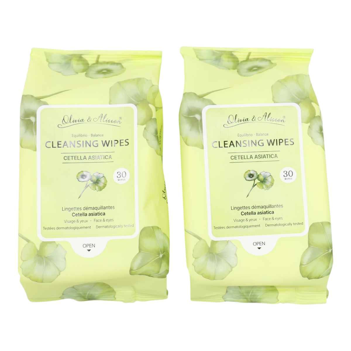 Cetella Asiatica Cleansing Makeup Remover Wipes MIT013 (6PK)