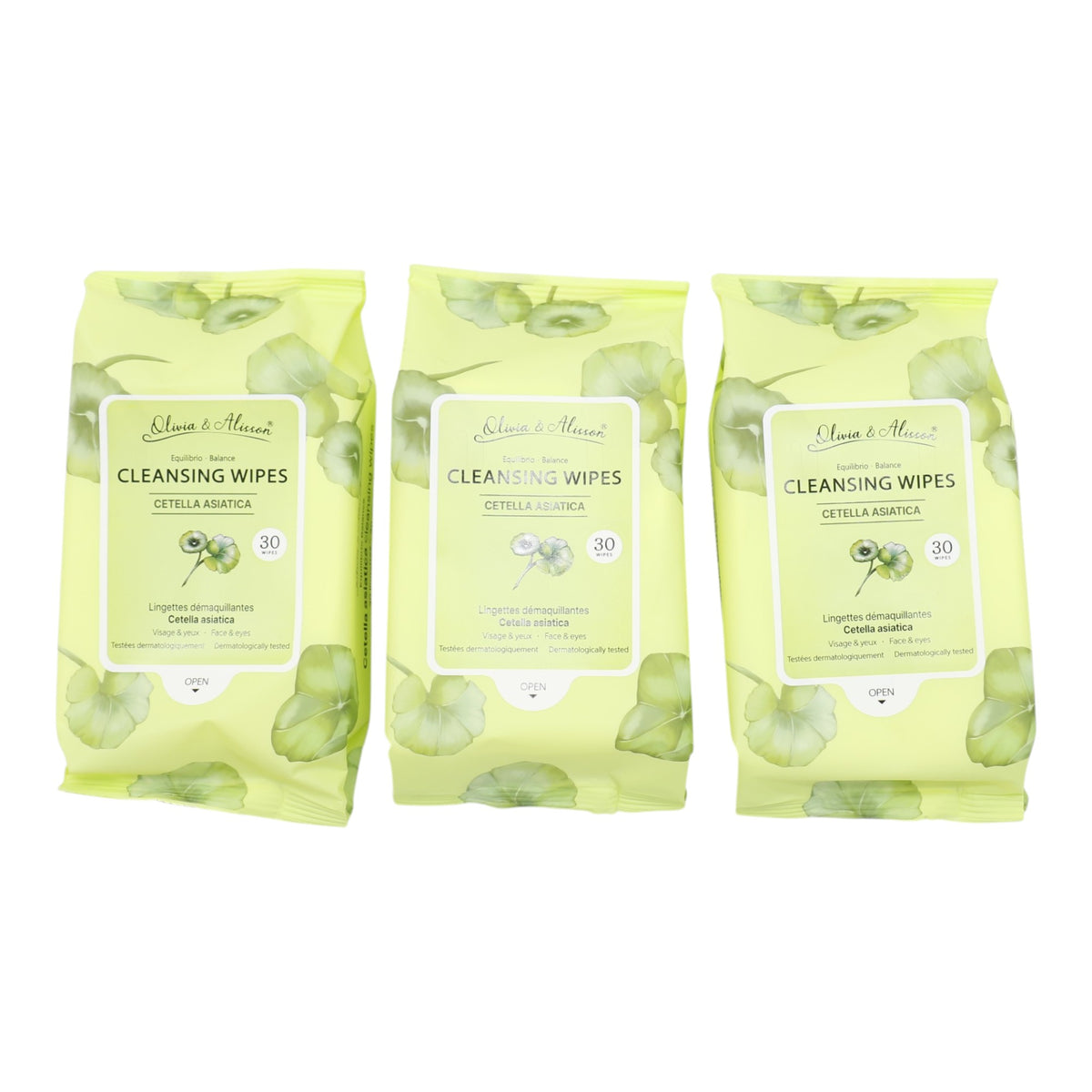 Cetella Asiatica Cleansing Makeup Remover Wipes MIT013 (6PK)