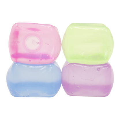 Clear Colors Cube Maltose Putty Filled Squishy TR6422-22 (12PC)