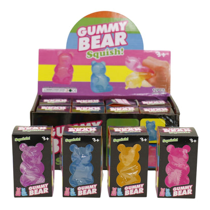 Gummy Bear Clear Colorful Squishy TY6327-18 (12PC)