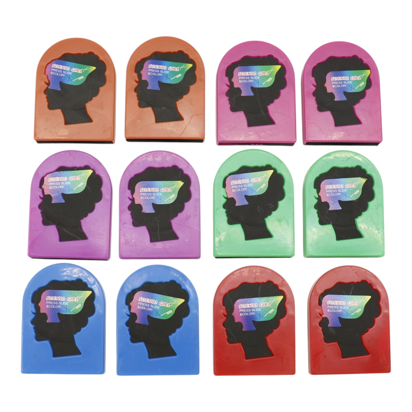 Mini Temporary Hair Color Chalk DM4127-4 (48PC)
