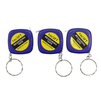 Mini Measuring Tape Key Chain KC5909-3 (12PC)