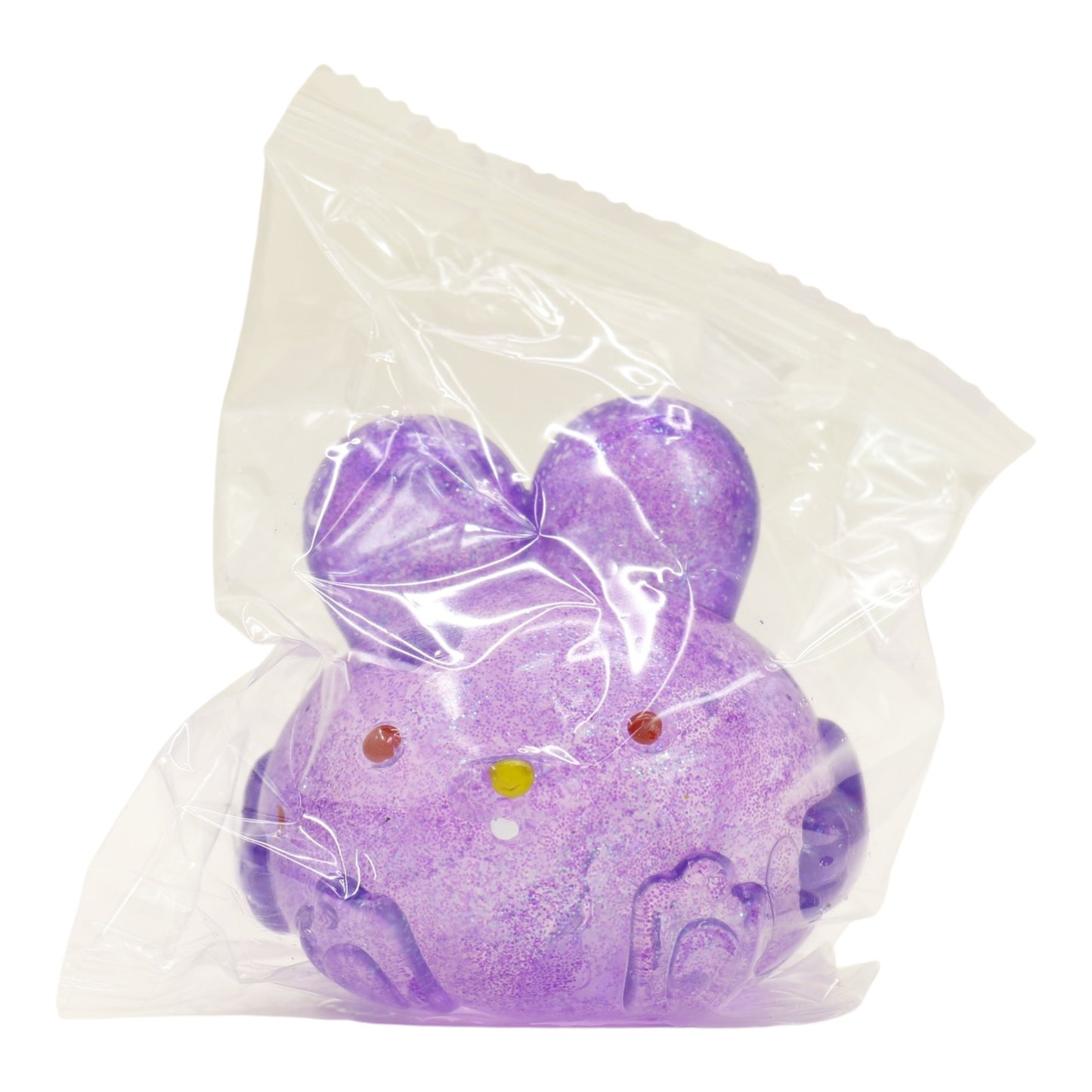 Bunny Clear Colors Squishy Toy SQ6509-4 (12PC)
