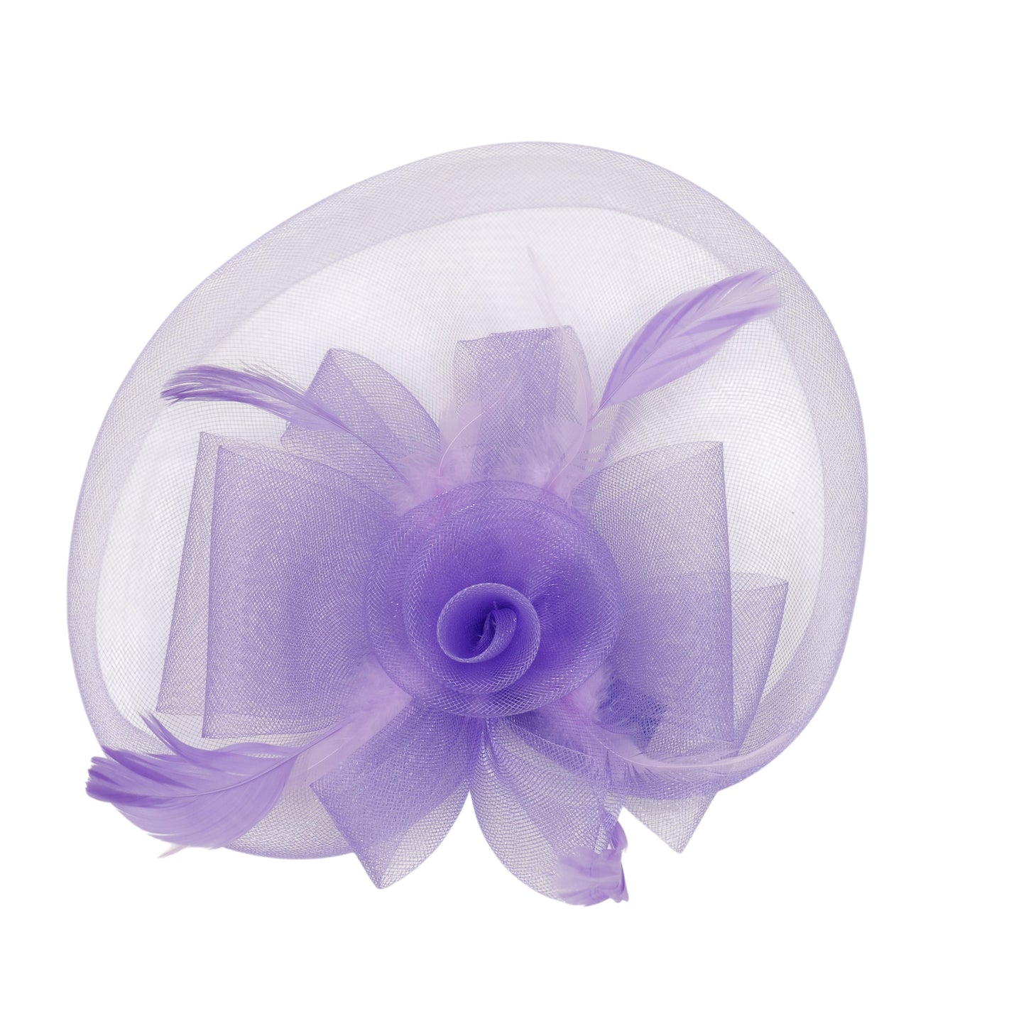 Fascinator Kentucky Derby & Tea Party Flower Feather Hat FF805 (3PC)