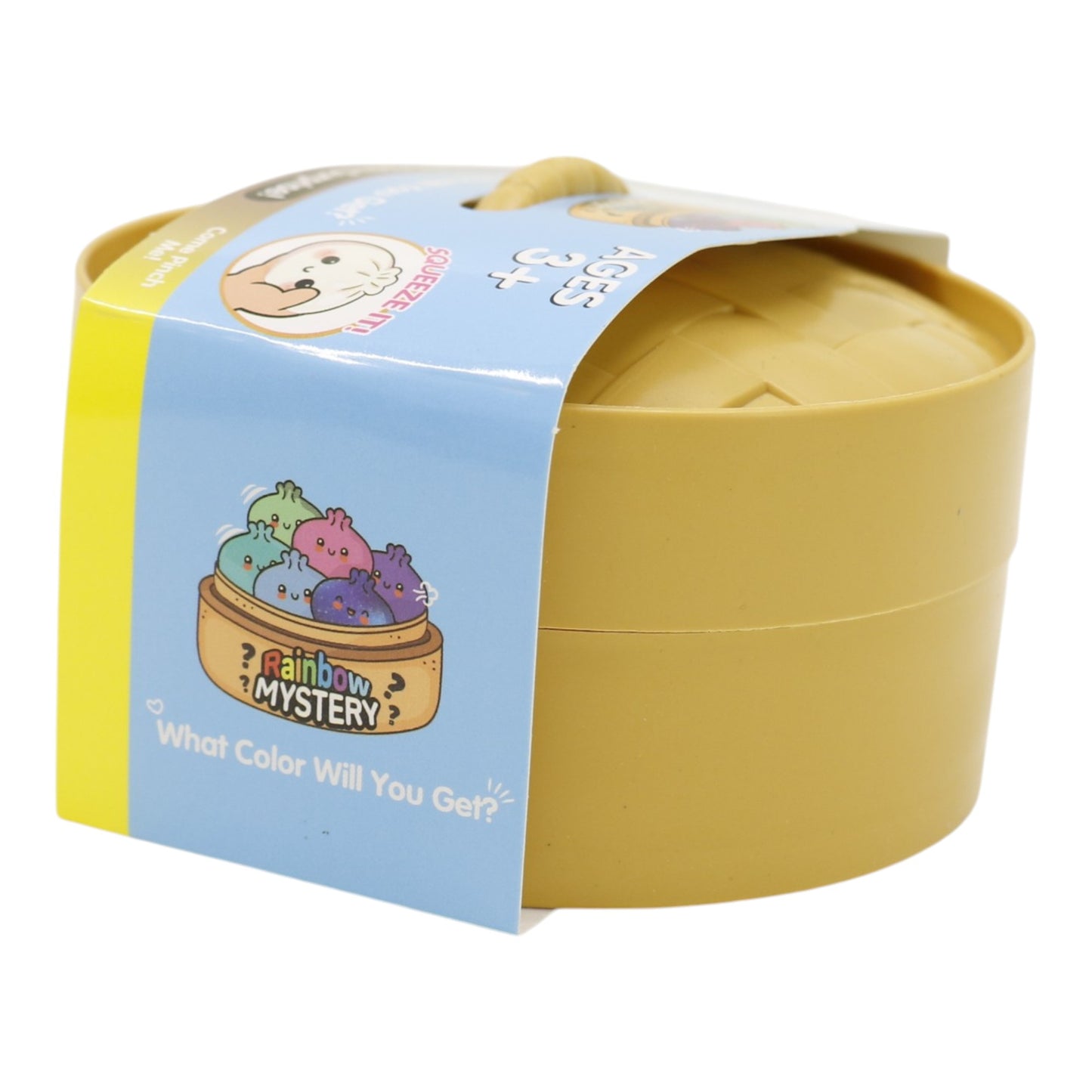 Glitter Jiggly Bun Squishy Dumpling JT6428-3 (12PC)