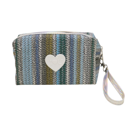 Heart IOU Printing Makeup Pouch JB51217-37. (12PC)