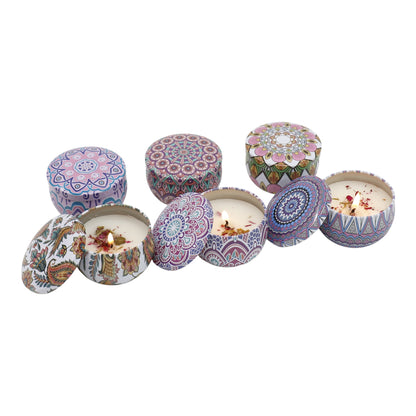 Bohemia 6pcs Fragrance Scented Candle AC5113-1 (3Pack)