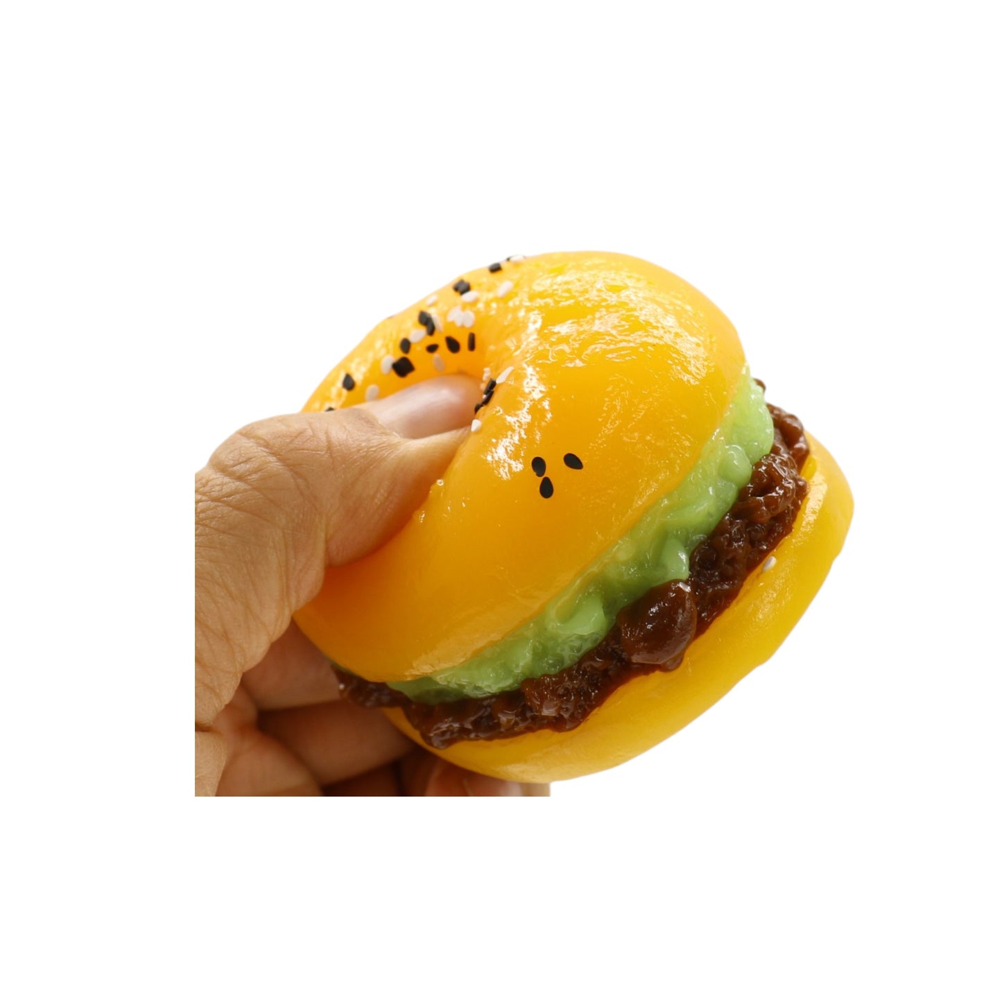 Silicon Burger Set Squishy Toy JT6610-9 (20PC)